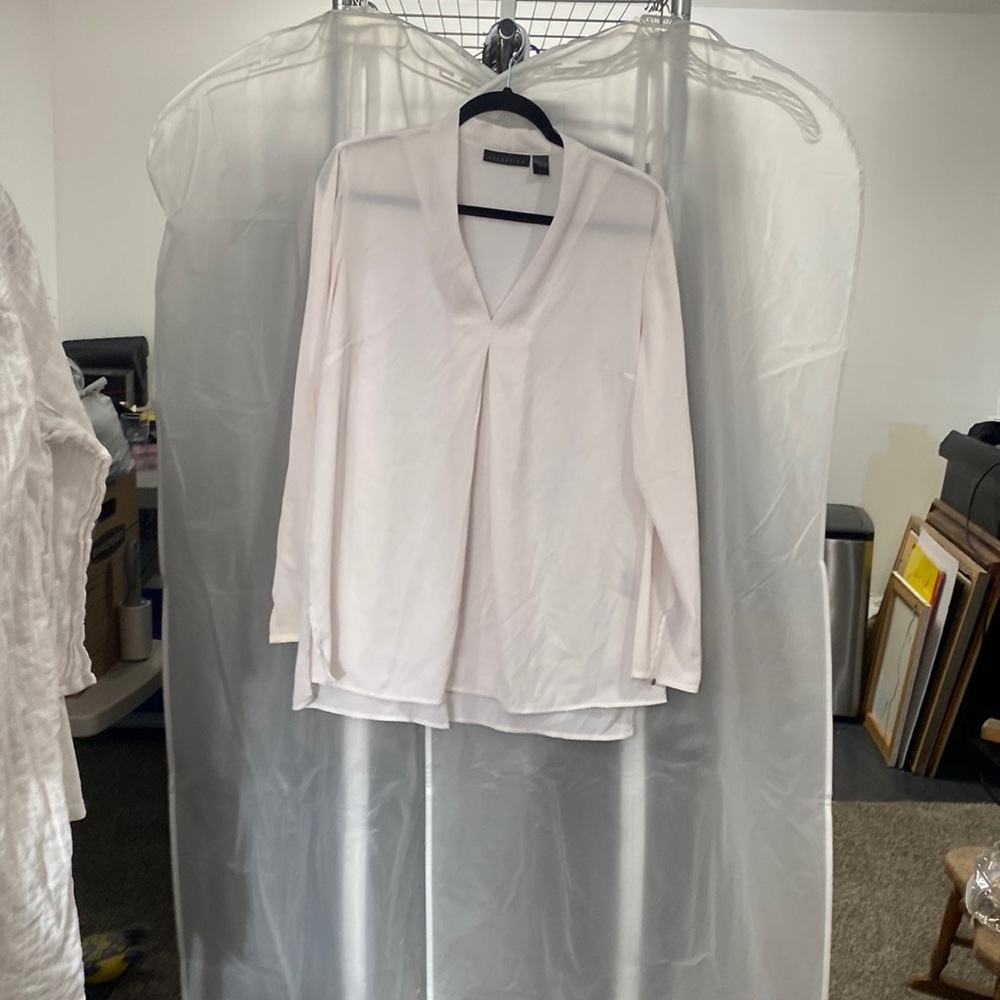 Shear Long sleeve blouse